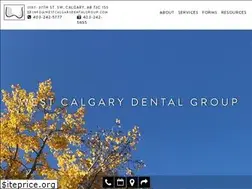 Sites similar to westcalgarydentalgroup.com