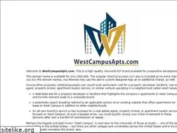 Sites similar to westcampusapts.com