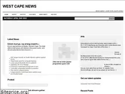 Sites similar to westcapenews.com