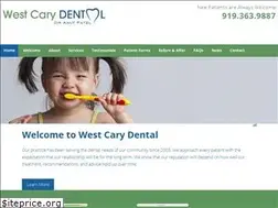 Sites similar to westcarydental.com