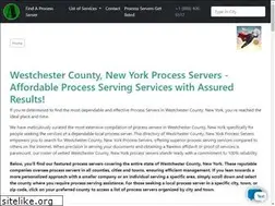 Sites similar to westchesterprocessserver.com