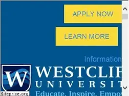 Sites similar to westcliff.edu