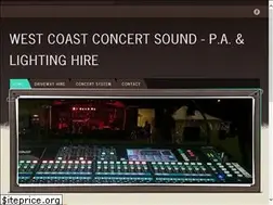 Sites similar to westcoastconcertsound.com.au