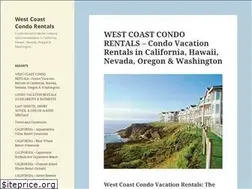 Sites similar to westcoastcondorentals.com