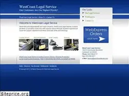 Sites similar to westcoastlegal.com