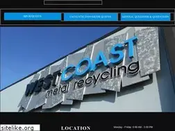 Sites similar to westcoastmetalrecycling.com