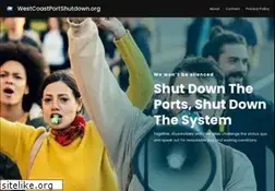 Sites similar to westcoastportshutdown.org
