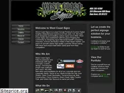Sites similar to westcoastsignz.com