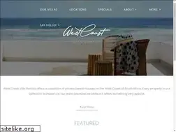 Sites similar to westcoastvillarentals.com