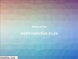 Sites similar to westcoastvillas.co.za
