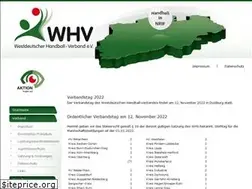 Sites similar to westdeutscher-handball-verband.de