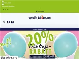 Sites similar to westeifel-balloons.com