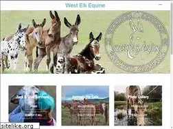 Sites similar to westelkequine.com
