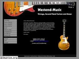Sites similar to westend-music.de
