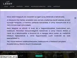 Sites similar to westendleroy.hu