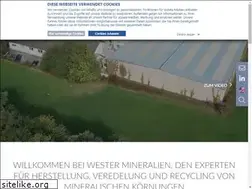 Sites similar to wester-mineralien.de