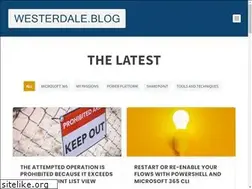Sites similar to westerdale.blog