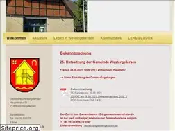 Sites similar to westergellersen.de