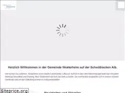 Sites similar to westerheim.de