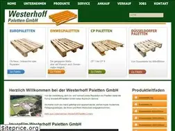 Sites similar to westerhoff-paletten.de