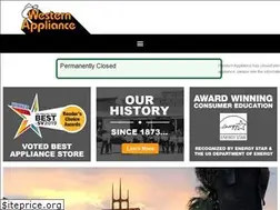Sites similar to westernappliance.com