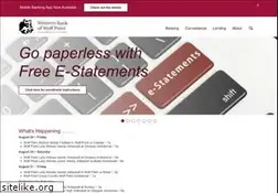 Sites similar to westernbankwp.com