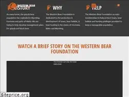 Sites similar to westernbearfoundation.org
