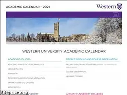 Sites similar to westerncalendar.uwo.ca