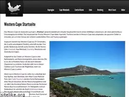 Sites similar to westerncape.de