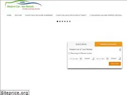 Sites similar to westerncarvanrentals.com.au