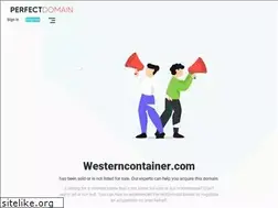 Sites similar to westerncontainer.com