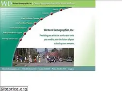 Sites similar to westerndemographics.com