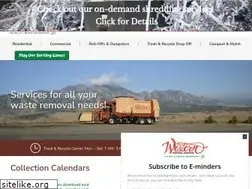 Sites similar to westerndisposal.com