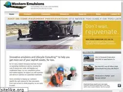 Sites similar to westernemulsions.com
