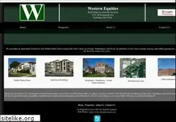 Sites similar to westernequities.com