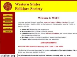 Sites similar to westernfolklore.org