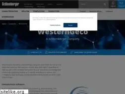 Sites similar to westerngeco.com