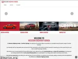 Sites similar to westernhighwayhonda.com.au