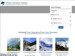 Sites similar to westernhimalayanholidays.in