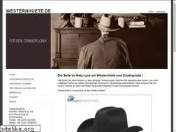 Sites similar to westernhuete.de