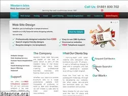 Sites similar to westernislesweb.com