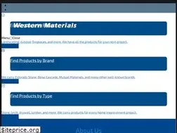 Sites similar to westernmaterials.com