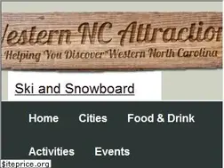 Sites similar to westernncattractions.com