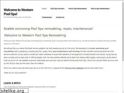 Sites similar to westernpoolspa.com