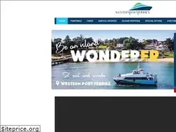 Sites similar to westernportferries.com.au