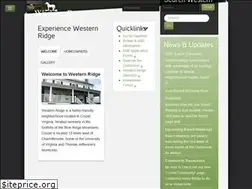 Sites similar to westernridge.org