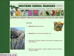 Sites similar to westernsierranursery.com