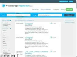 Sites similar to westernslopehelpwanted.com