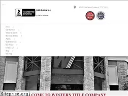 Sites similar to westerntitlelubbock.com