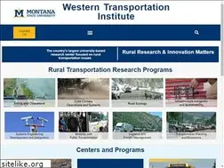 Sites similar to westerntransportationinstitute.org